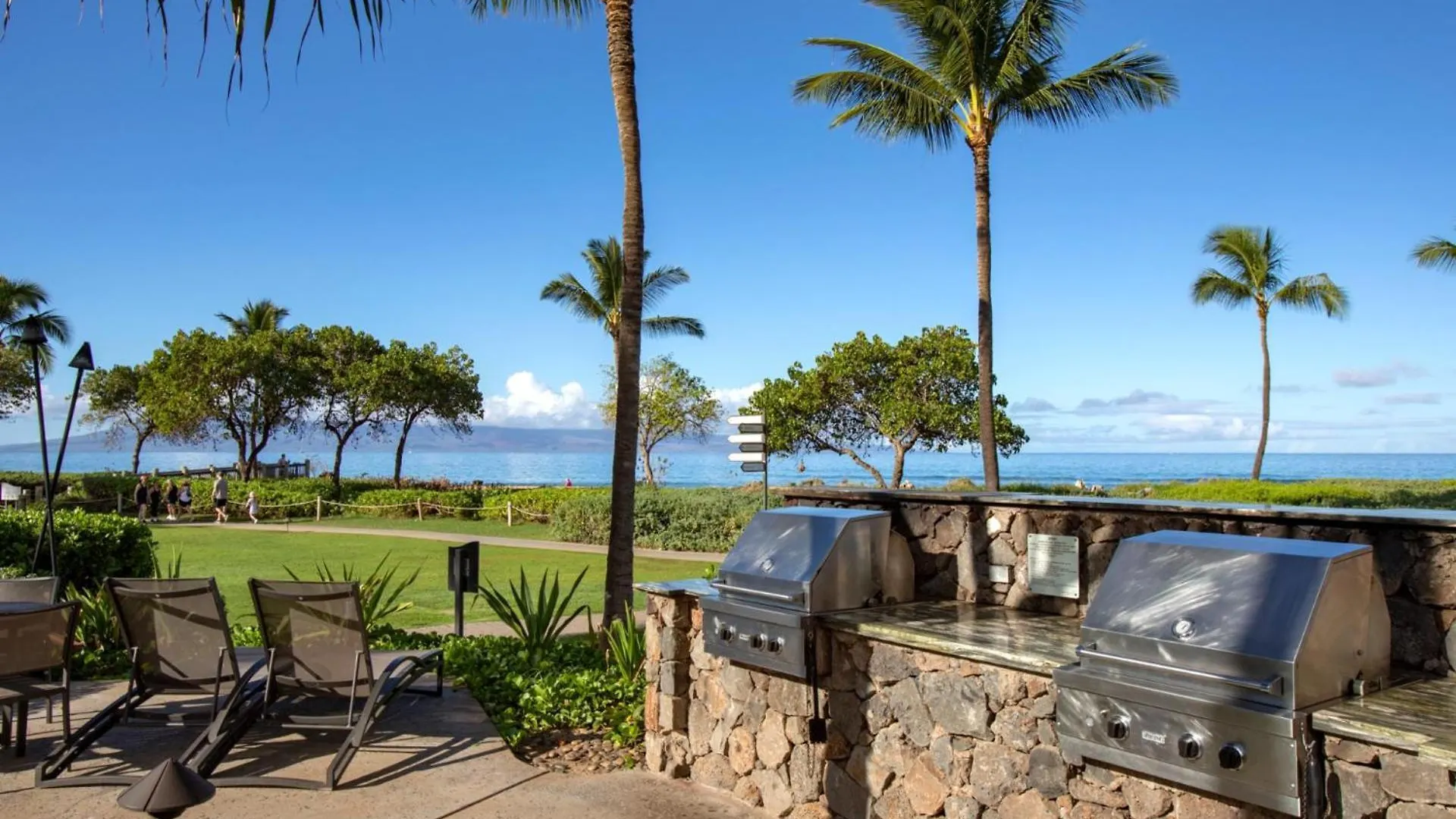 Kbm Resorts Free Car Honua Kai Luana Hkl-12B Ground Floor Private Bbq Beach Gear Kaanapali Apartment